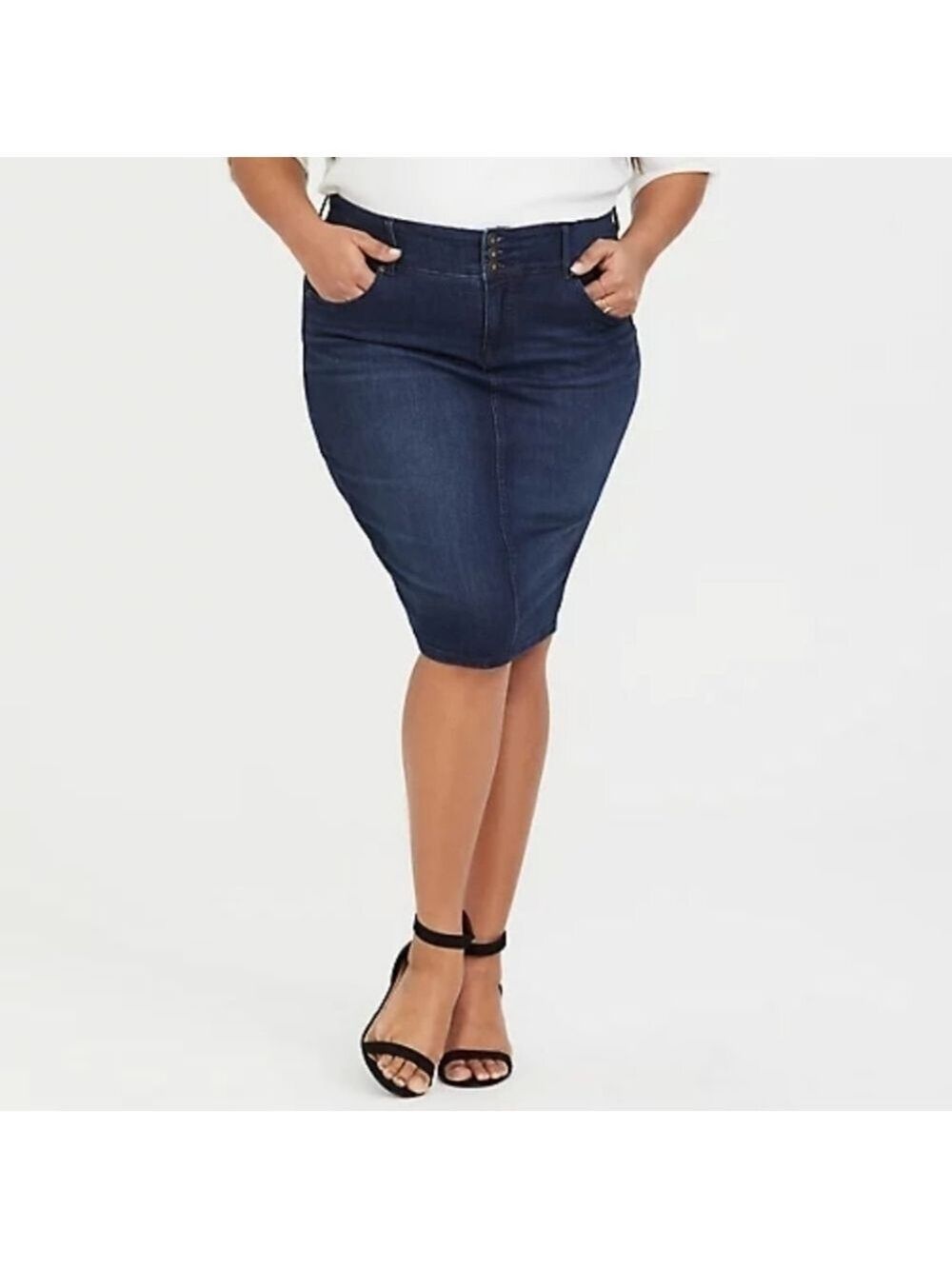 26 - Torrid | DENIM MINI SKIRT PREMIUM MEDIUM WASH